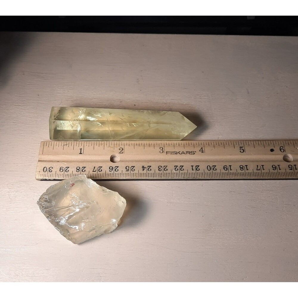 Rainbow Citrine Quartz Crystal Set - Picture 8 of 8